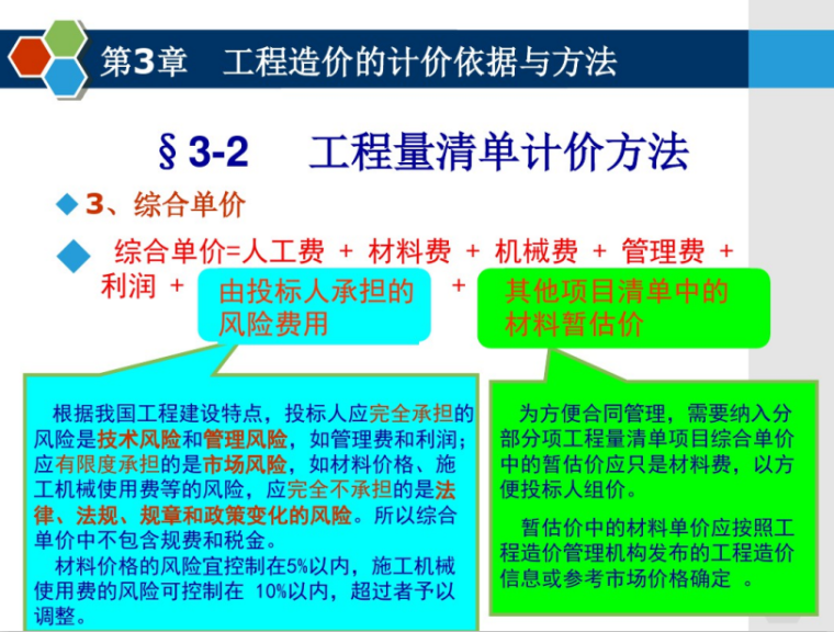 工程造价计价依据和方法工程量清单计价方法_4