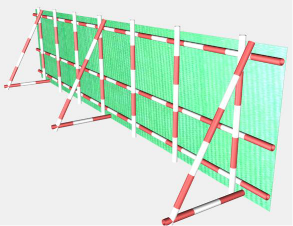 新能源科研中心项目施工组织设计（2017年）-49防护栏杆斜撑的设置