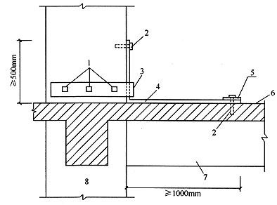 图10．9．3-3 柱中部加贴L形钢板及U形钢箍板的锚固构造示例.jpg