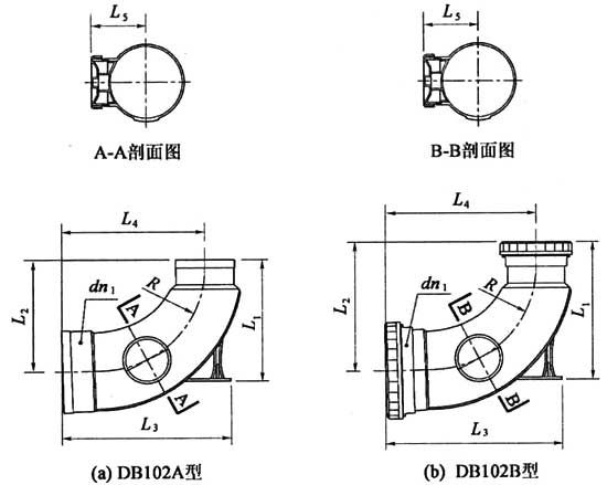 图A．2．2 大曲率底部异径弯头外形图.jpg