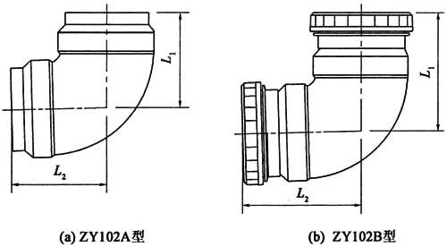 图B．0．2 三层降噪弯头外形图.jpg