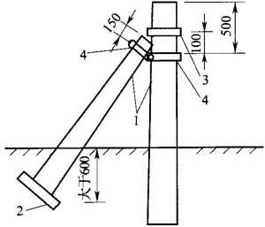 图6．5．2-1 水泥电杆撑杆示意图.jpg