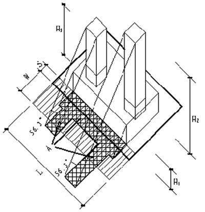 图二  沿路高层组合建筑高度的控制（轴测图）.jpg