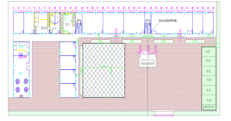 35层框剪结构综合商业楼施工组织设计-02 办公区、生活区布置