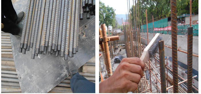 5层框剪结构科学楼钢筋工程施工方案交底PPT-09 直螺纹保护与螺纹除锈