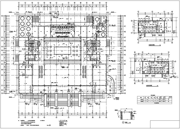 公司办公楼设计（含建筑图，结构图等）-1、平面图