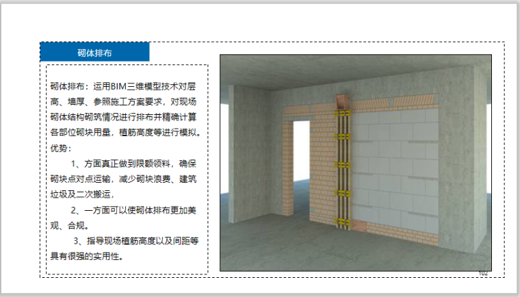 [广州]高层住宅楼施工技术策划PPT(126页)-砌体排布