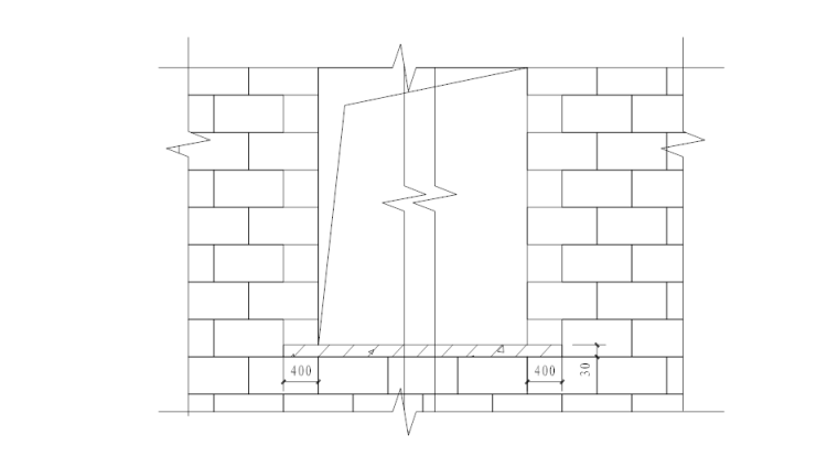 多层框架结构高档住宅施工组织设计(498页)-08 窗台压顶