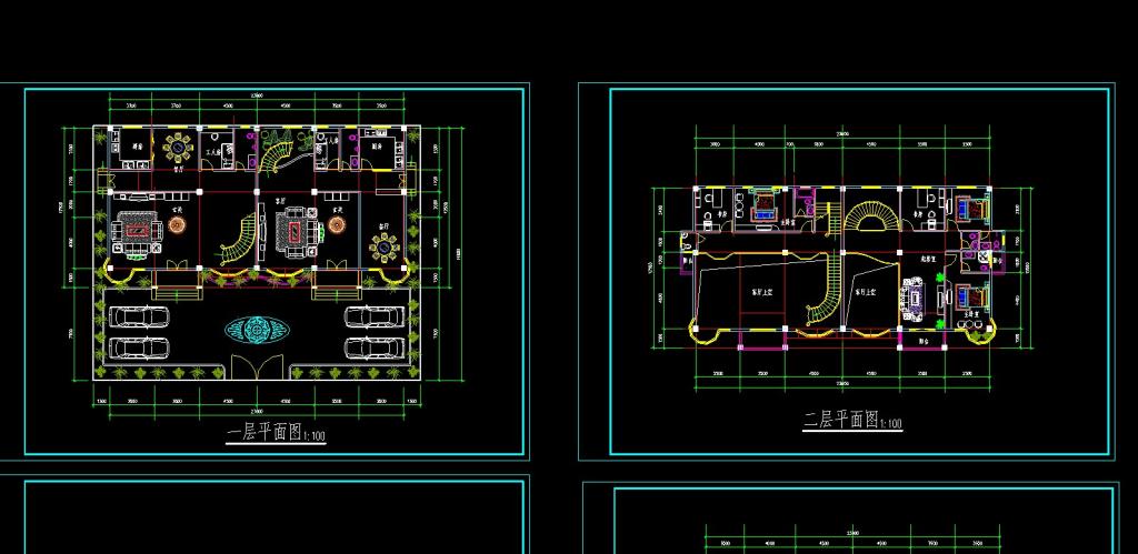 高级别墅建筑方案图