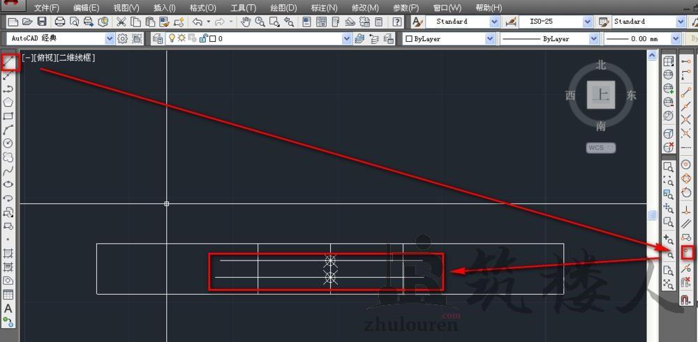 CAD中如何绘制百叶窗？